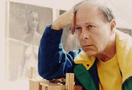 Artist in his studio /photo '94